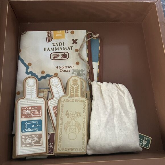 VALLEY OF THE PHARAOHS Bookshelf Board Game 2006 Front Porch Classics - COMPLETE - Picture 5 of 7